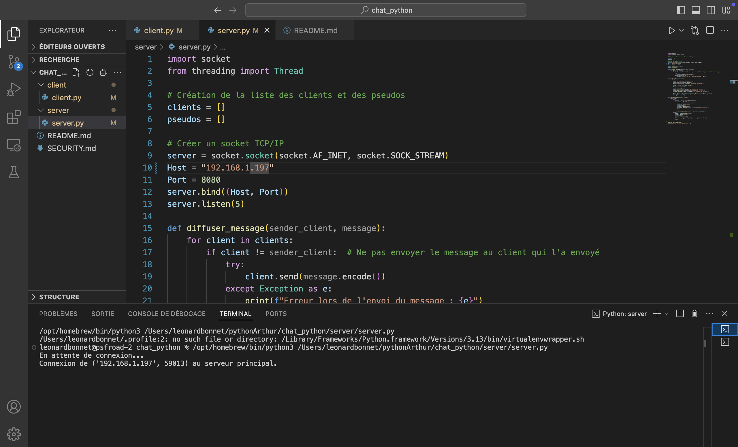 Application Flutter